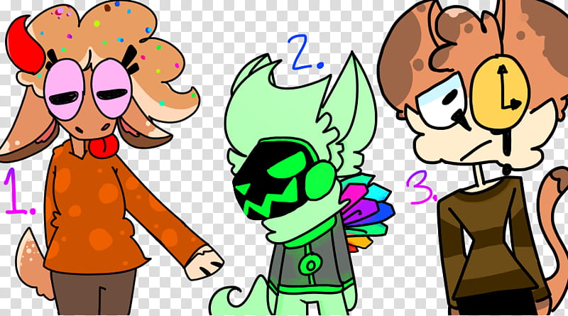 Anthro Adoptables (Open -ish/) transparent background PNG clipart