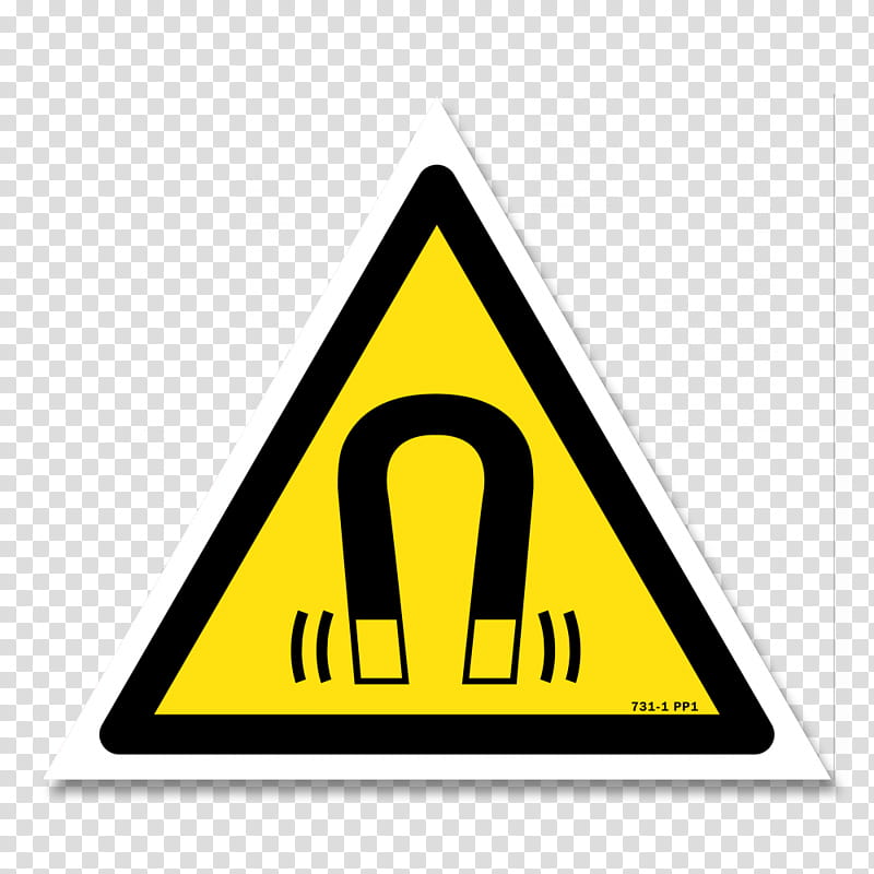 graphy Logo, Warning Sign, Iso 7010, Hazard, Magnetism, Magnetic Field, Symbol, Safety transparent background PNG clipart