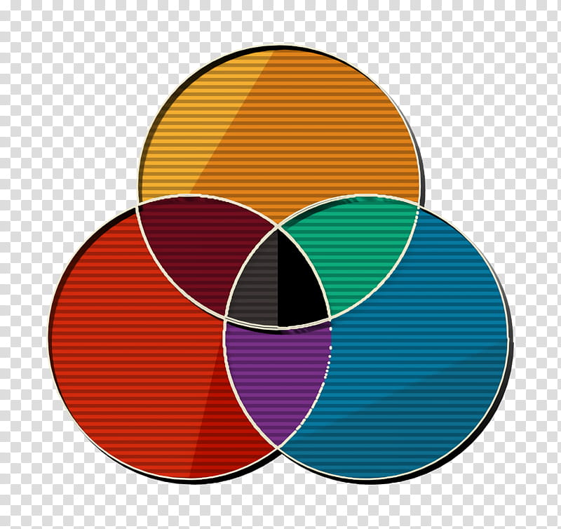 Rgb icon Business icon, Turquoise, Orange, Circle, Line, Symbol, Logo, Colorfulness transparent background PNG clipart