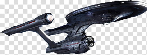 Star trek Space Ship, black spaceship illustration transparent background PNG clipart