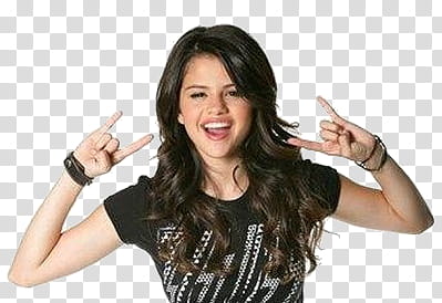 Selena Rock N Roll transparent background PNG clipart