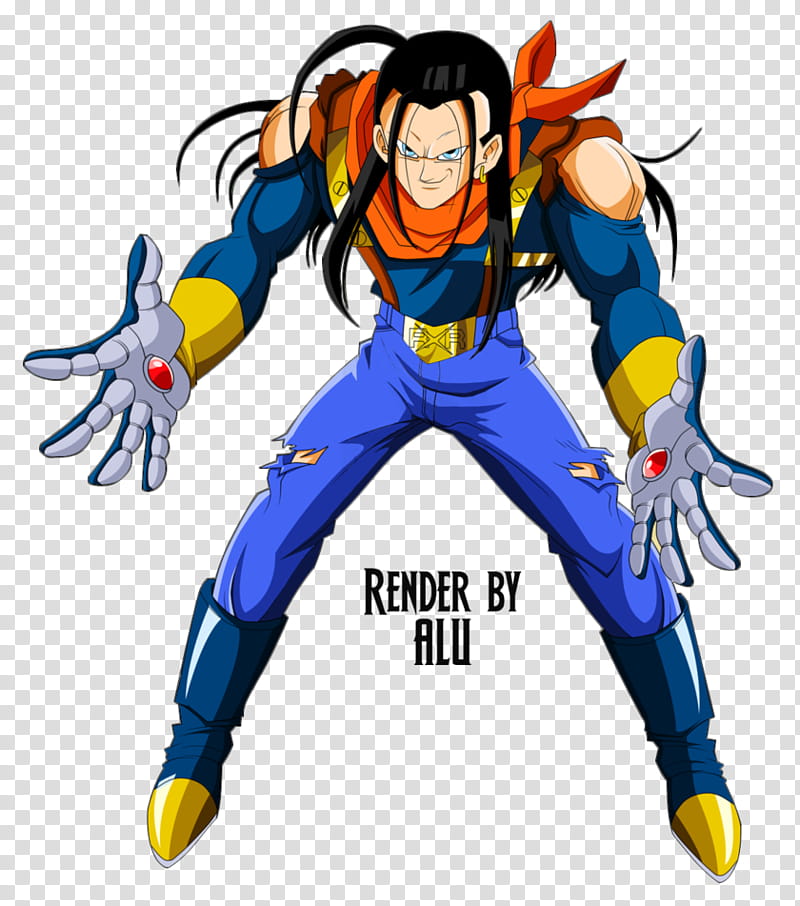 Super Android , Render, Dragonball Z character graphic transparent background PNG clipart
