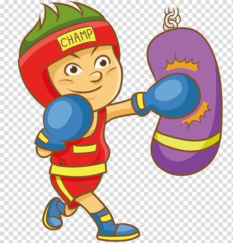 Baby Toys, Boxing, Cartoon, Drawing, Shadowboxing, Boxing Glove, Punch, Muay Thai transparent background PNG clipart
