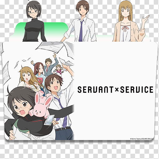 Anime Icon , Servant x service v, Servant X Service transparent background PNG clipart
