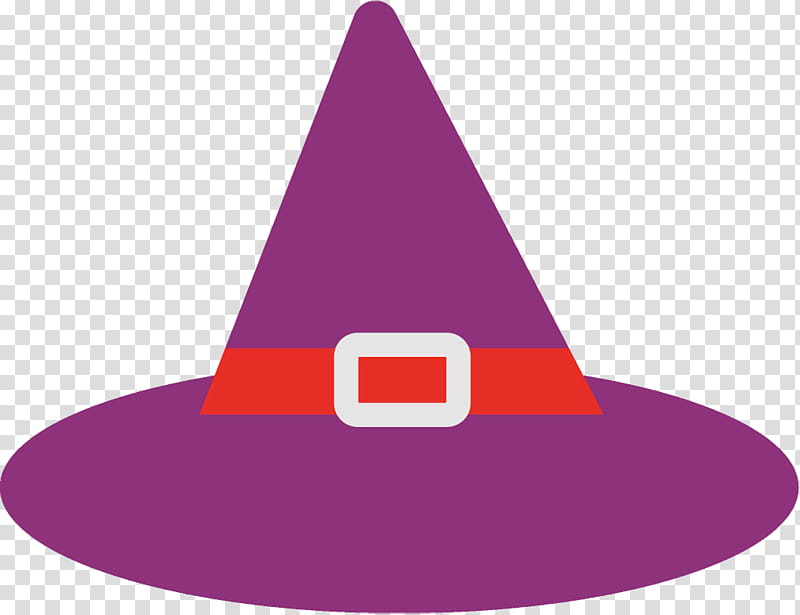 witch hat halloween, Halloween , Cone, Purple, Violet, Headgear, Costume Hat, Party Hat transparent background PNG clipart