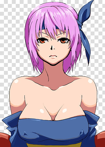 Ayane ~DOA~gif, female anime character transparent background PNG clipart