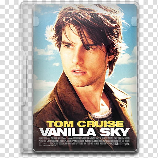 Movie Icon , Vanilla Sky, Vanilla Sky DVD case transparent background PNG clipart