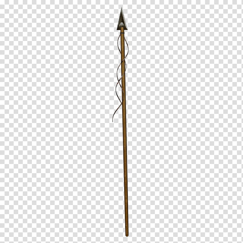 Native American weapons, brown javelin throw transparent background PNG clipart