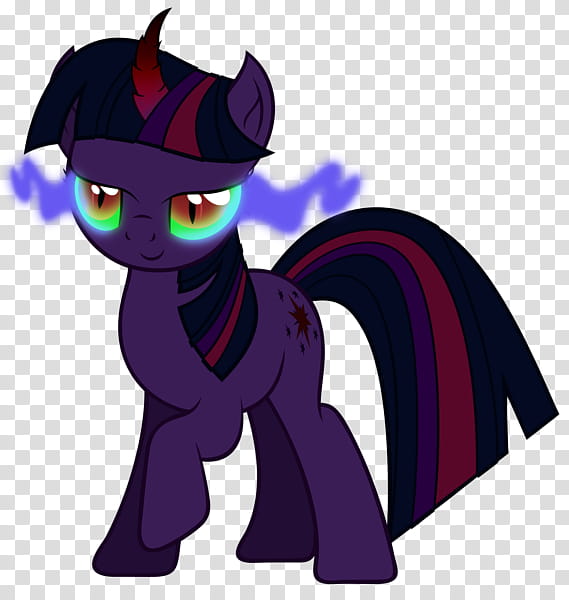 Corrupted Twilight Sparkle transparent background PNG clipart