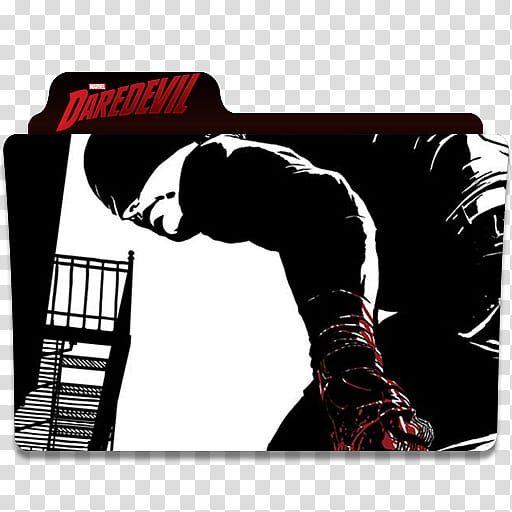 Marvel Daredevil, DD icon transparent background PNG clipart