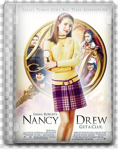 DVD Cover Icons , Nancy Drew transparent background PNG clipart