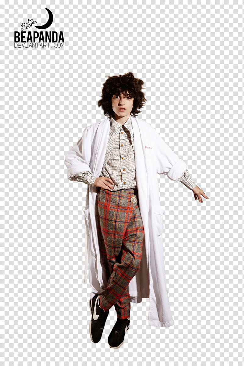 Finn Wolfhard, man wearing robe transparent background PNG clipart