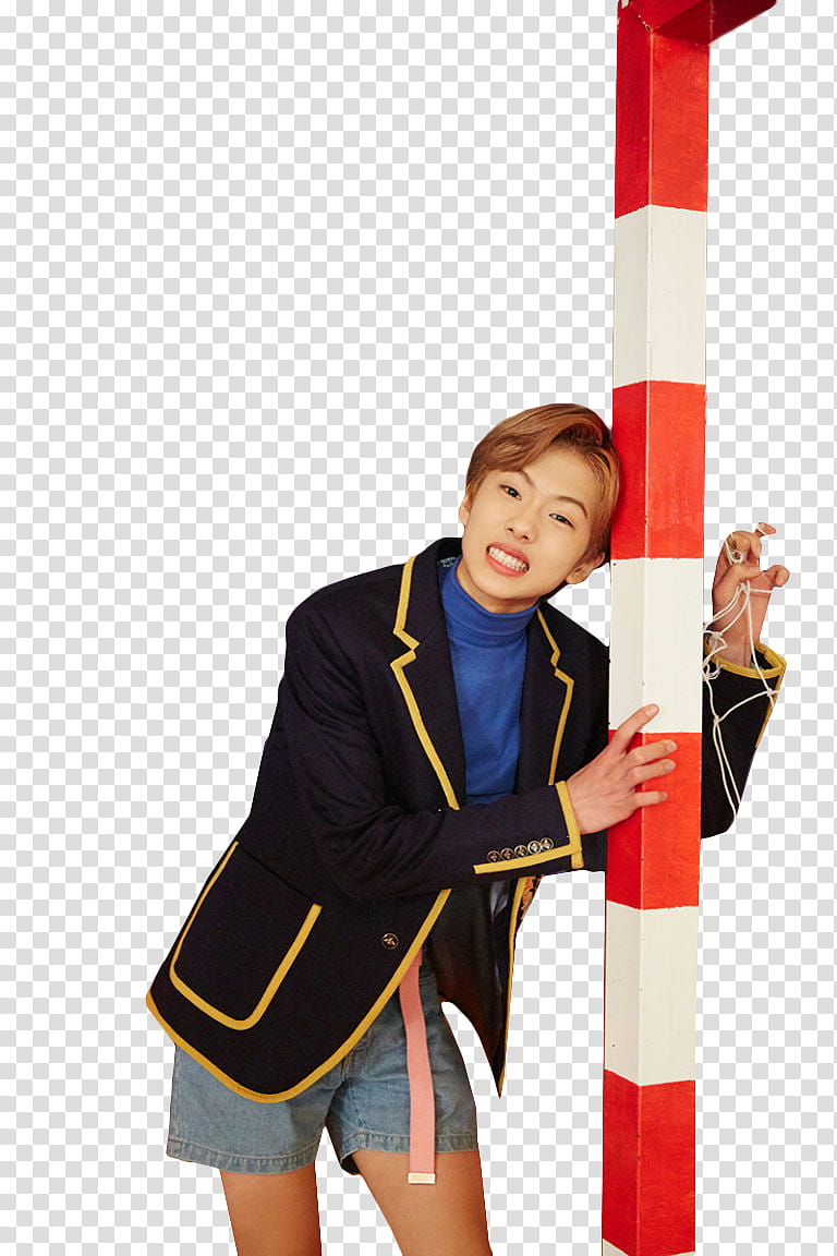 JISUNG NCT DREAM , smiling person holding post transparent background PNG clipart