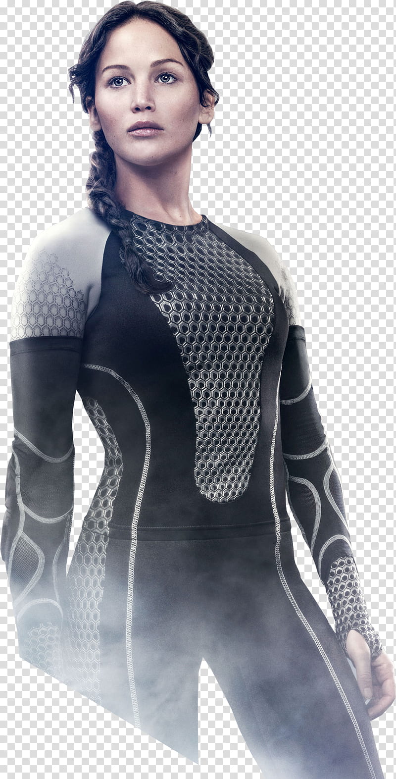 Jennifer Lawrence as Katniss Everdeen transparent background PNG clipart
