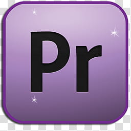 Application Icon Set, Premiere, Adobe Premier logo transparent background PNG clipart