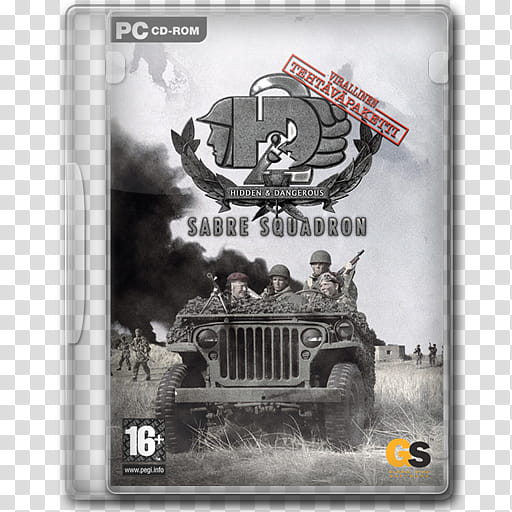 Game Icons , Hidden & Dangerous  Sabre Squadron transparent background PNG clipart