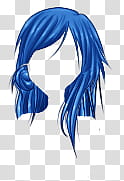 Bases Y Ropa de Sucrette Actualizado, long blue hair transparent background PNG clipart