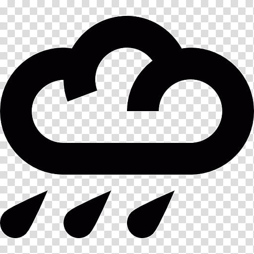 Rain Cloud, Icon Design, Weather, Snow, Symbol, Drop, Text, Line transparent background PNG clipart