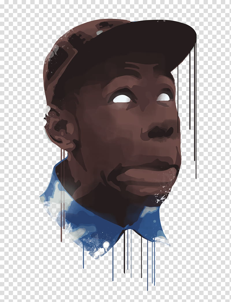 Watercolor Drawing, Artist, Digital Art, Watercolor Painting, Odd Future, Tyler The Creator, Face, Head transparent background PNG clipart