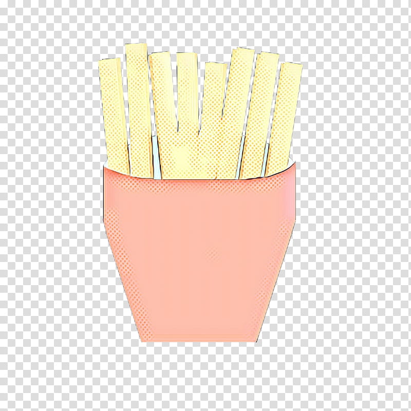 French fries, Pop Art, Retro, Vintage, Pink, Yellow, Fried Food, Side Dish transparent background PNG clipart