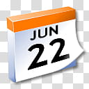 WinXP ICal, Jun  calendar transparent background PNG clipart