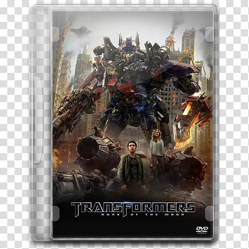 DVD  Transformers Dark Of The Moon, Transformers Dark Of The Moon  icon transparent background PNG clipart