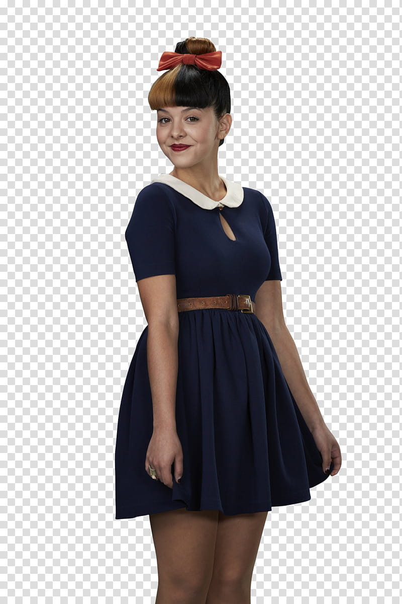 Melanie Martinez, woman wearing black mini dress transparent background PNG clipart