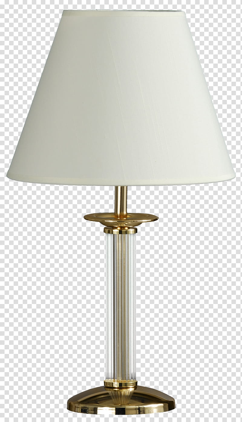 Things, white and silver table lamp transparent background PNG clipart
