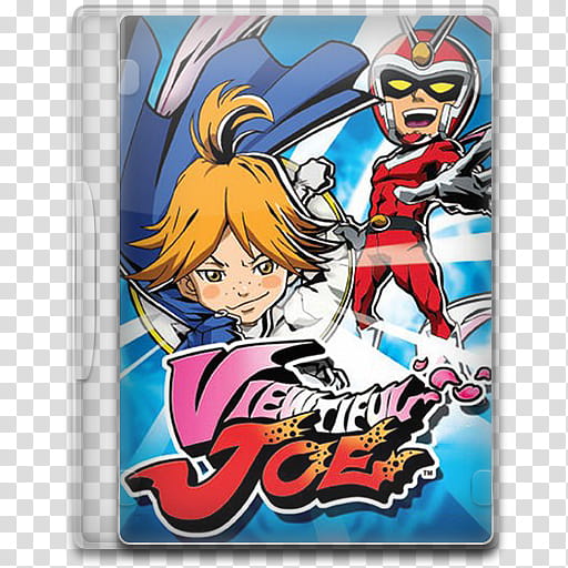 TV Show Icon Mega , Viewtiful Joe, Viewtiful Joe DVD case transparent background PNG clipart