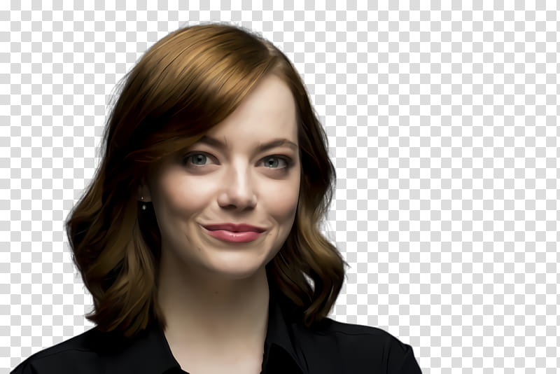 Eye, Emma Stone, Actress, Beauty, Hair, Hair Coloring, Long Hair, Layered Hair transparent background PNG clipart