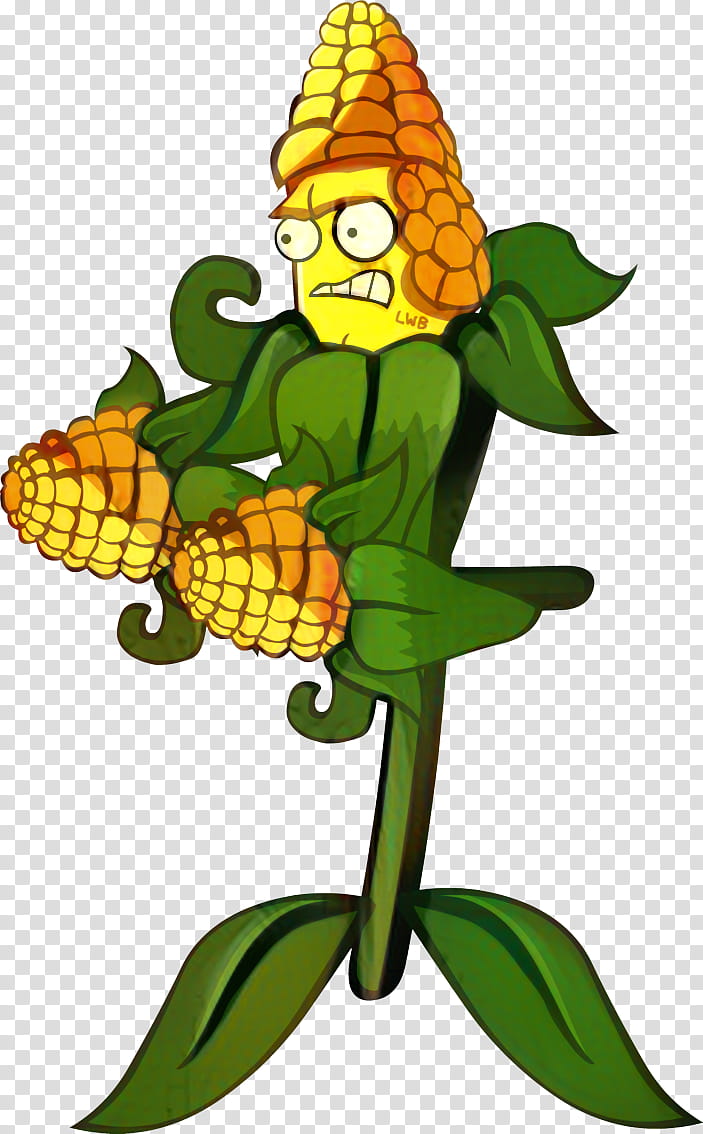 Zombie, Plants Vs Zombies Garden Warfare 2, Plants Vs Zombies 2 Its About Time, Plants Vs Zombies Heroes, Corn Kernel, Pea, Cartoon, Leaf transparent background PNG clipart