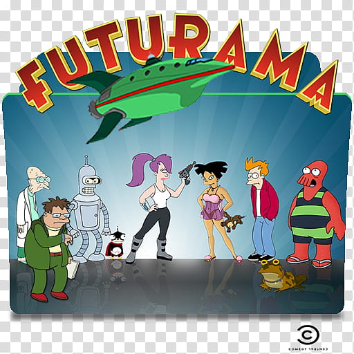 Futurama series and season folder icons, Futurama ( transparent background PNG clipart