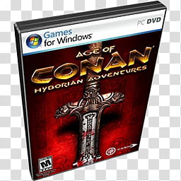 PC Games Dock Icons v , Age of Conan, Hyborian Adventures transparent background PNG clipart