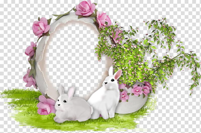 Easter Bunny, Easter
, Flower, Book, Greeting Note Cards, Party, Flower Garden, Rabbit transparent background PNG clipart