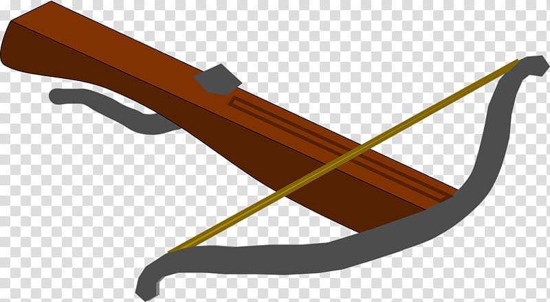 Bow And Arrow, Crossbow, Weapon, Ranged Weapon, Crossbow Bolt, Archery, Longbow, Line transparent background PNG clipart
