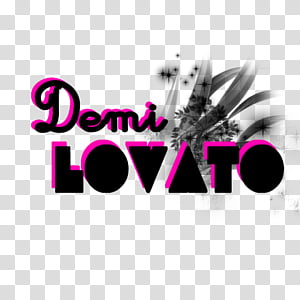 texto Demi Lovato transparent background PNG clipart thumbnail