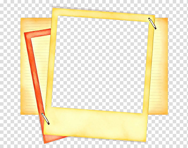 Background Yellow Frame, Cartoon, Frames, Rectangle, Material transparent background PNG clipart