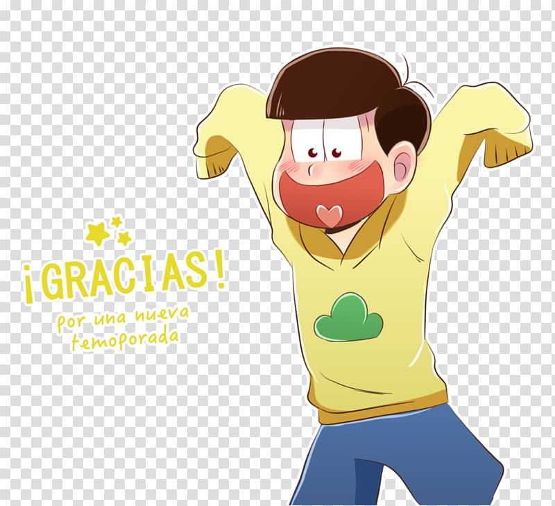 Boy, Artist, Thumb, Drama, Osomatsukun, Mr Osomatsu, Facial Expression, Yellow transparent background PNG clipart