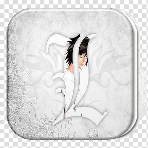 Carpetas Death Note Especial L, death note L ( icon transparent background PNG clipart