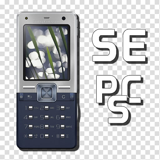 Sony Ericsson Ti Icons, Blue PC Suite transparent background PNG clipart