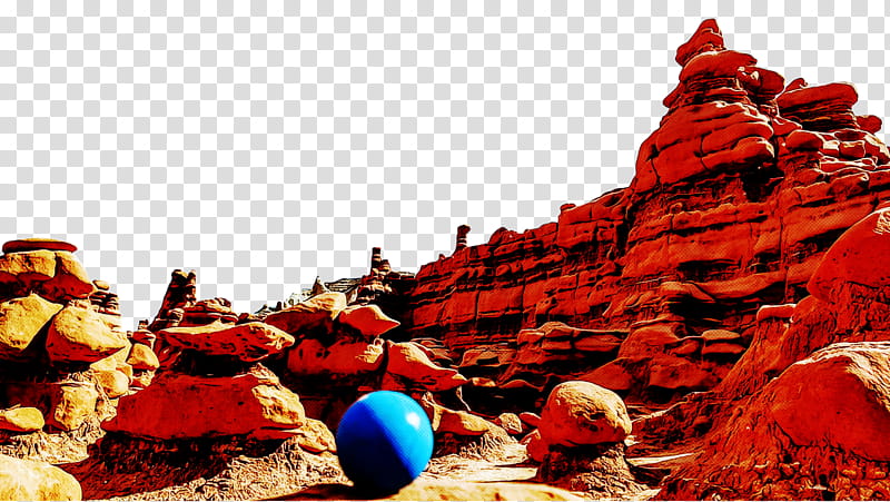 red rock geological phenomenon sand transparent background PNG clipart