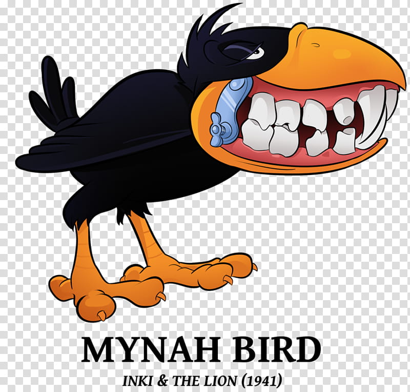 Lion Logo, Inki, Bird, Common Myna, Beak, Merrie Melodies, Looney Tunes, Bali Myna transparent background PNG clipart