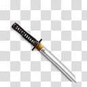 gDock Dist , black handled sword transparent background PNG clipart