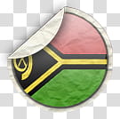 world flags, Vanuatu icon transparent background PNG clipart