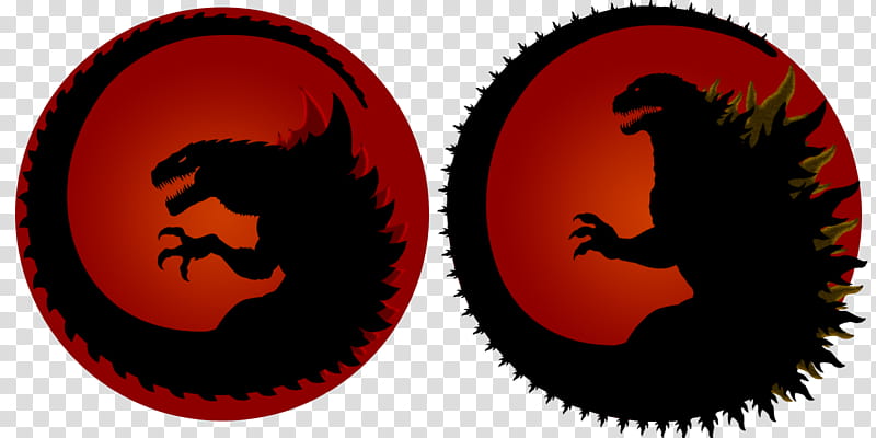 godzilla logo transparent background PNG clipart