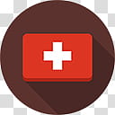 Flatjoy Circle Icons, Medkit, red medic kit icon transparent background PNG clipart
