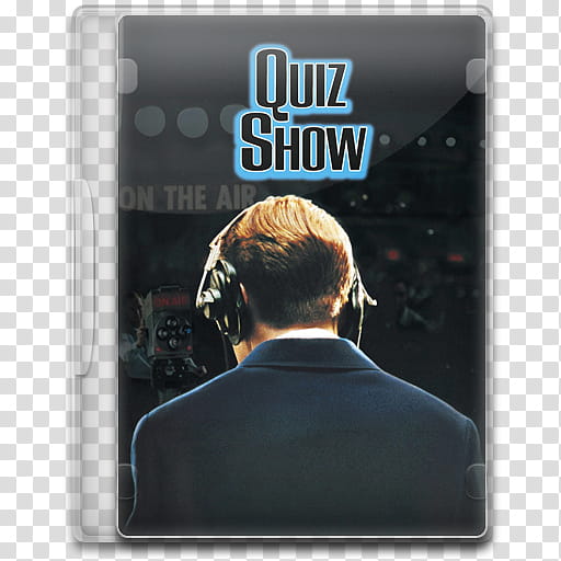 Movie Icon Mega , Quiz Show, Quiz Show DVD case transparent background PNG clipart