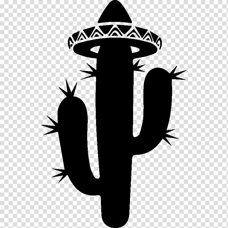 Cactus, Silhouette, Drawing, Plant, Saguaro transparent background PNG clipart
