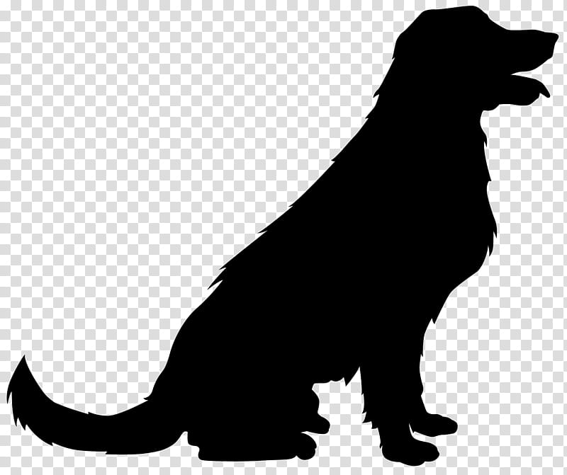 Golden Retriever, Labrador Retriever, Puppy, Dog, Silhouette, Sporting Group, Flatcoated Retriever, Tail transparent background PNG clipart