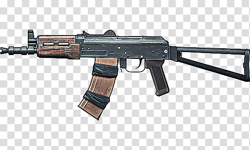 Battlefield  Weapons Render, brown and gray assault rifle illustration transparent background PNG clipart